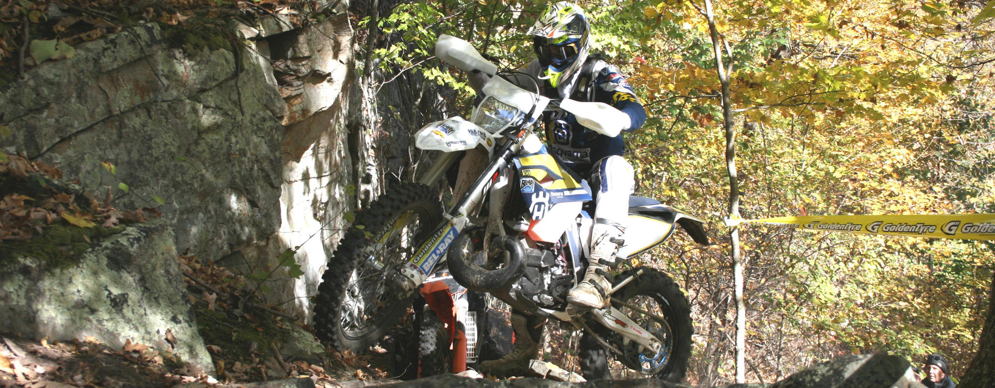 Graham Jarvis passes other riders in the Ibex section. Photo Credit: Lisa Atwood Hawkins